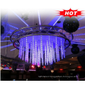 Twinking RGB led rain drop led meteor shower tube lights , Disco 3d vertical tube